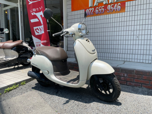 ★整備済み！自賠責付き！１０万円！ジョルノ　インジェクションモデル！バッテリー新品！人気の白！セル1 実働車★ホンダ　AF70