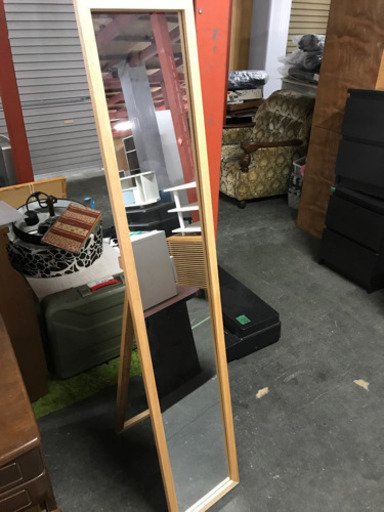 鏡　木製