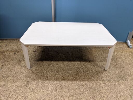 NITORI ニトリ 折り畳みローテーブル ST3-9060 机 座卓 ホワイト 白 収納 60×90cm