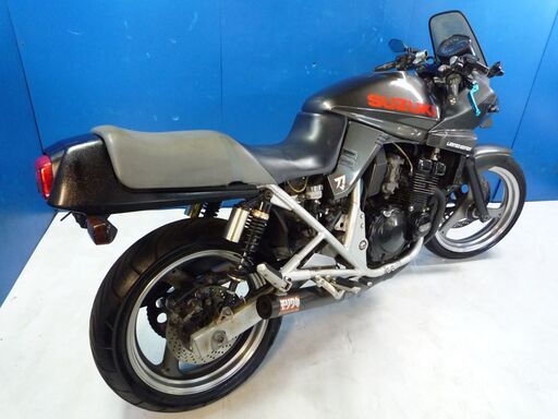 SUZUKI GSX250Sカタナ グレー 配送キャンペーン 期間限定 諸経費０円 始動確認済み 自賠加入で乗れます 即納車有り 激安 横浜 都筑 P-Yard