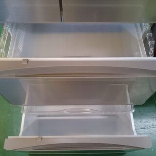 【愛品倶楽部柏店】三菱 605L 6ドア冷蔵庫 MR-JX61Y-N1【問合わせ番号：143-013352 002】の画像