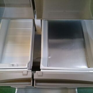 【愛品倶楽部柏店】三菱 605L 6ドア冷蔵庫 MR-JX61Y-N1【問合わせ番号：143-013352 002】の画像