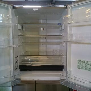 【愛品倶楽部柏店】三菱 605L 6ドア冷蔵庫 MR-JX61Y-N1【問合わせ番号：143-013352 002】の画像