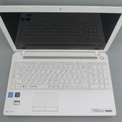  1台限定 新品SSD-256G ノートパソコン 中古良品 15.6型 東芝 T353/23F Celeron 4GB DVDRW 無