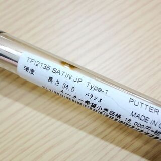ゴルフ パター新品 クリーブランド TFi 2135　1.0(SATIN) 右利き パター 34インチ アルミフェース スチール PT カバー付きゴルフクラブ 札幌 南12条店の画像