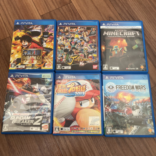 PlayStation VITA本体　ソフト6本セット