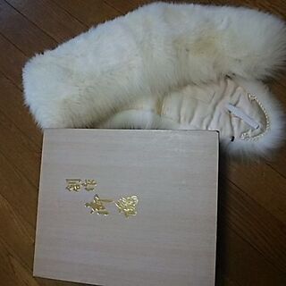 総絞りのお振袖　袋帯2点　純白のファーセット　正絹　レトロモダンの画像