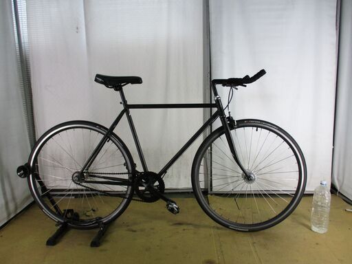 スポーツ中古自転車 B342【シングルスピード】ブラック　52ｃｍ