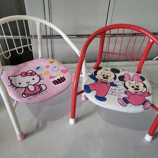 0623029 子供用パイプ椅子 2個