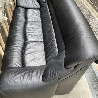 本革ソファ（大塚家具）差し上げます