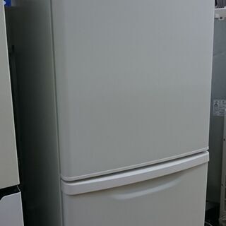 （大手メーカーの2019年製入荷）パナソニック　2ドア冷蔵庫138L　2019年製　NA-B14BW-W　高く買取るゾウ八幡東店　