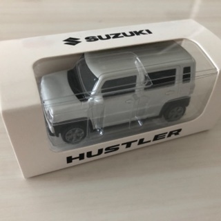 ハスラー　シルバー　ミニカー　プルバックカー　非売品