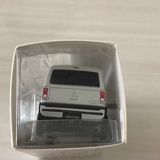 ハスラー　シルバー　ミニカー　プルバックカー　非売品の画像