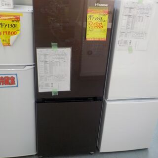 G:973382　　2ドア　154L　　ハイセンス　　2017年