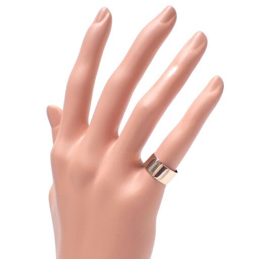 E452 K18 18金 PG ピンクゴールド リング 指輪 4.8g 6号