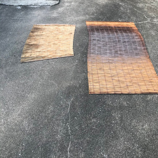 すだれ2つ(大,小)の画像