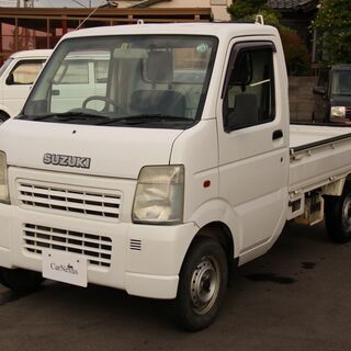 スズキ キャリイトラック KC パワステ エアコン 3方開 4WD 