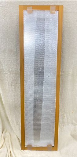 無印良品 MUJI スタンドミラー 全身鏡 木製 ナチュラル H154 W42