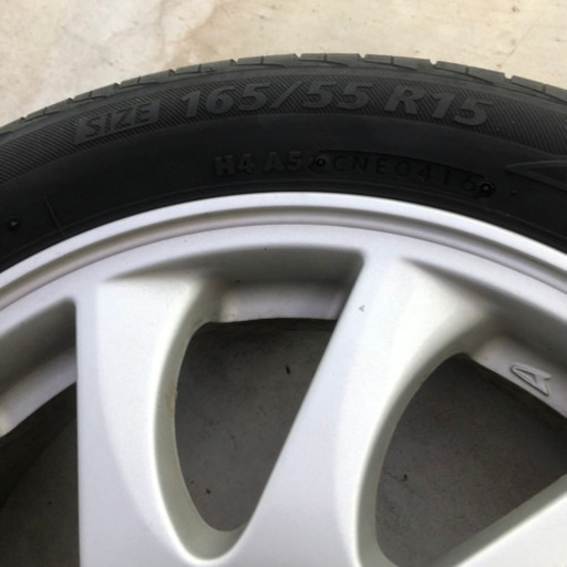 ダイハツ軽15インチ　タイヤ ホイール