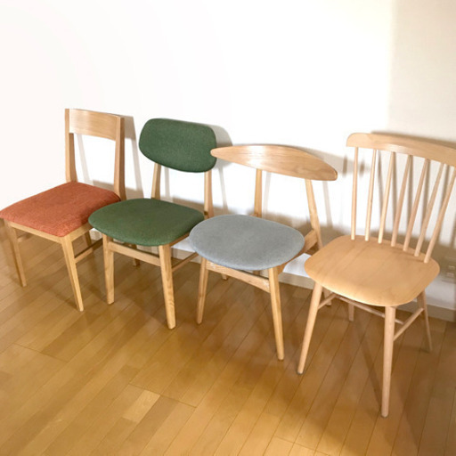 Noce ノーチェ　チェア4脚セット