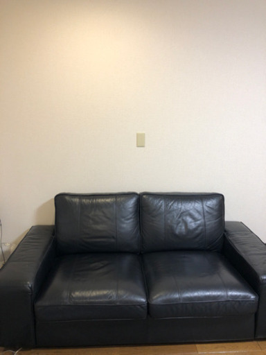 IKEA レザーソファー大幅値下げしてます