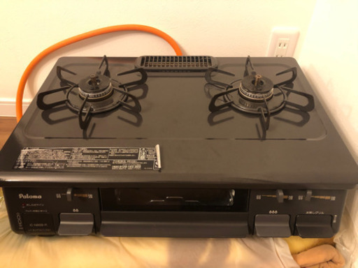 パロマ　lpガス用　コンパクト IC-N36B-R プロパンガス　ガスコンロ