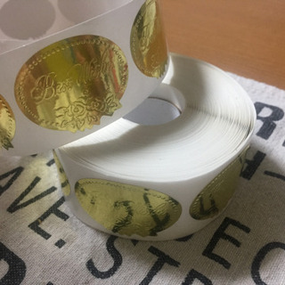 ラッピンググッズ シール&リボンの画像