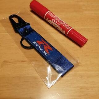 SUZUKI GSX-Rロゴ バイクキーホルダーの画像