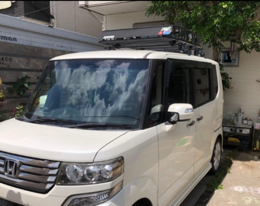 JF1 N-BOXで使用していたルーフキャリアとラック　ルーフアップキャンプ！USDM