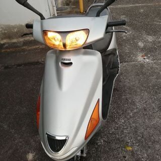 シグナス125Si　丁度良い大きさの扱いやすい車体です。