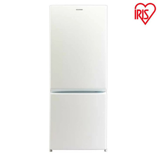 アイリスオーヤマ 冷凍冷蔵庫 AF156-WE 白色