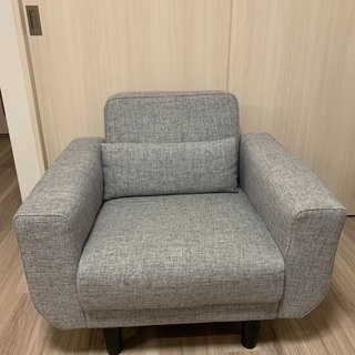 LOWYA 1人掛けソファー　グレー