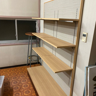 店舗用飾り棚　2台　中古　