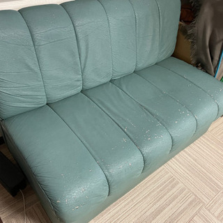 【8月末まで0円】　ソファ２人がけソファ差し上げます。