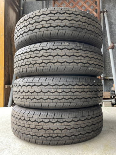 新車外し BRIDGESTONE ブリヂストン RD-613 STEEL 195/70R15 106/104L LT ライトトラック 2020年車 カムロード 納車外し品