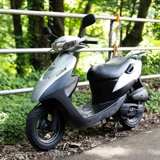 バッテリー新品！ レッツ2 シート張替済み！