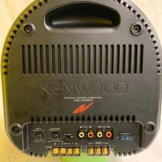 ウーファー　KENWOOD   ケンウッド　KSC-SW800の画像