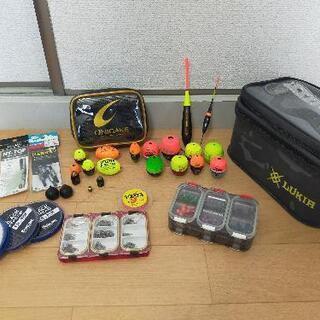 フカセ釣りセット　仕掛け　ウキ、ハリス、針、その他諸々