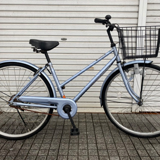 【中古自転車】26インチ変速なし　ライト、鍵新品❗️スペアキーあ...