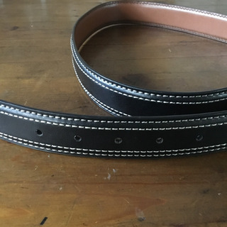 メンズ　黒ベルトの画像