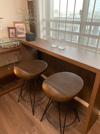 カウンターチェア  二脚 SOGOKAGU