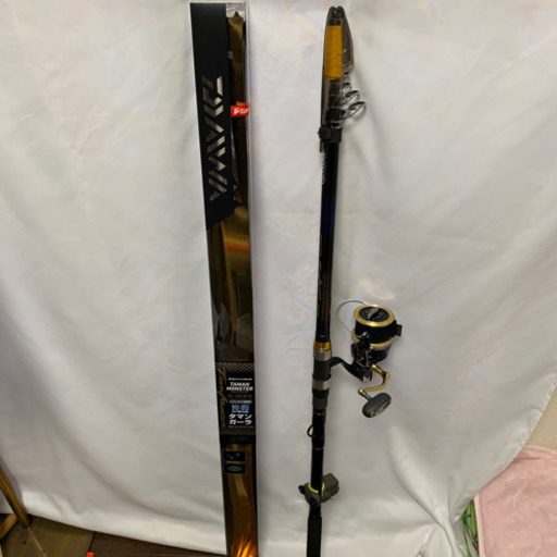 打ち込み釣り タマンモンスター10号 ブルズアイ9120 ロッドキーパー