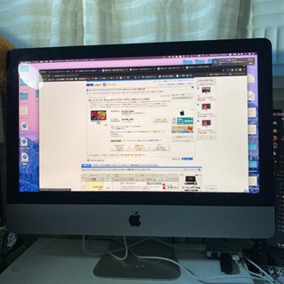 iMac 2017 16GB Retina 4K 21.5インチ 希望者にはcubase ai