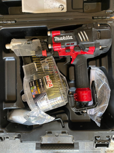 高圧エアー釘打ち