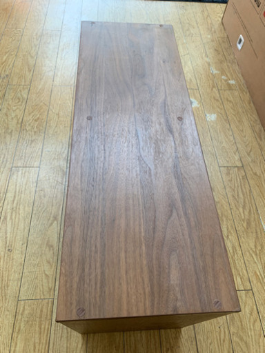 ⭐️北欧モダン⭐️無印良品 スタッキングシェルフ 2段チェスト ウォールナット材 MUJI