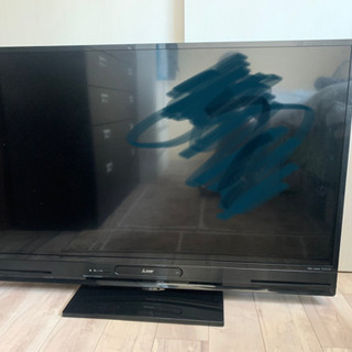 三菱電機　50型　液晶テレビ(録画、DVD機能一体型！)