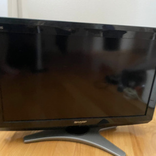 シャープ　テレビ　26インチ　リモコンありの画像