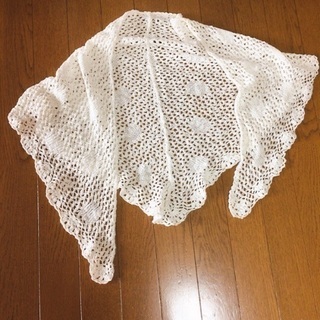 ハンドメイド レースのストール