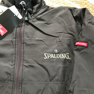 スポルディングM茶ジャンパーレディース☆未使用の画像