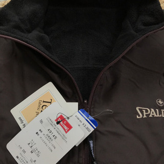 スポルディングM茶ジャンパーレディース☆未使用の画像